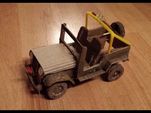 Uitgelezene hoe maak je een elektrische auto van karton - YouTube OM-05