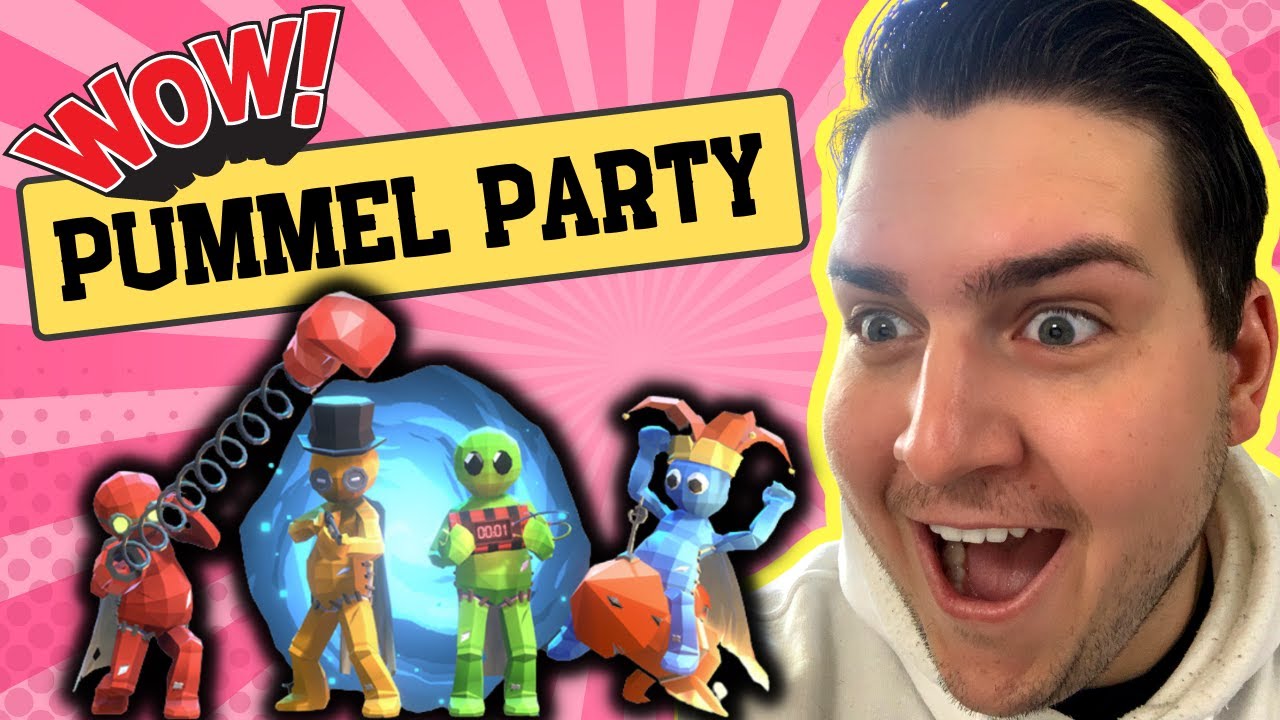 Most EPIC Pummel Party GAMEPLAY!!! (feat. The Camboys) *HILARIOUS*