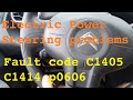 Citroen Electric Power Steering problems / Internal Fault / Power Steering Control servo Fault