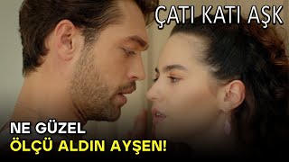 Ayşen, Ateş'in Ölçülerini Almaya Çalışıyor! - Çatı Katı Aşk Özel Bölüm