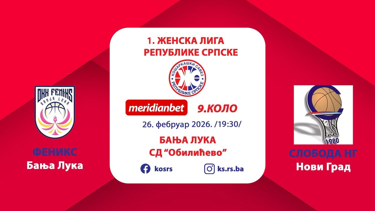 OKK FENIKS - ŽKK SLOBODA NG