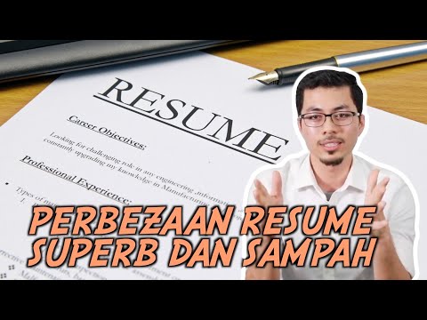 Video: Apakah tajuk pada resume?