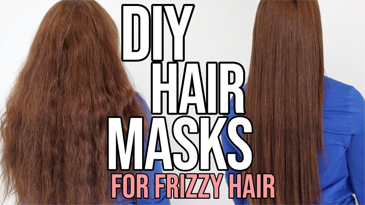 How To Get Rid Of Frizzy Hair !! 8 HAIR HACKS - YouTube