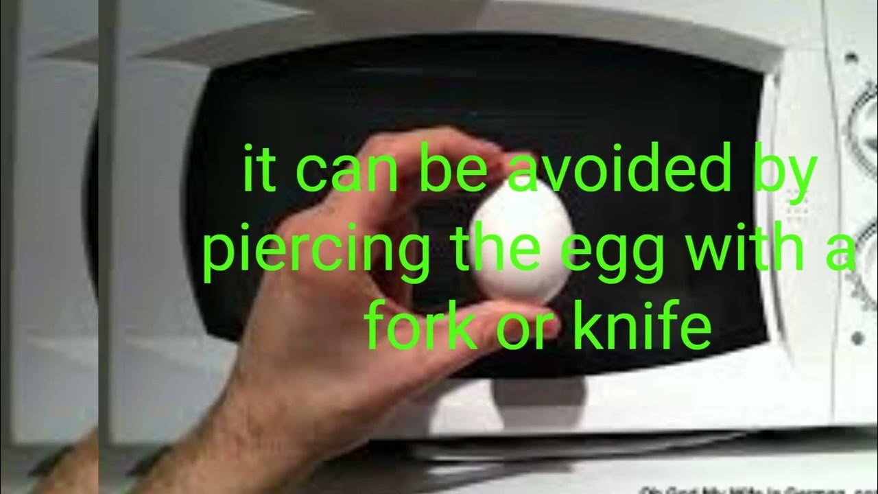 Will Egg Explode In Microwave. YouTube