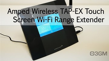 #1659 - Amped Wireless TAP-EX Touch Screen Wi-Fi Range Extender Video Review