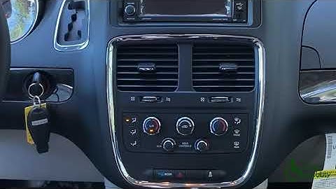 Dodge Grand Caravan Dash Tutorial
