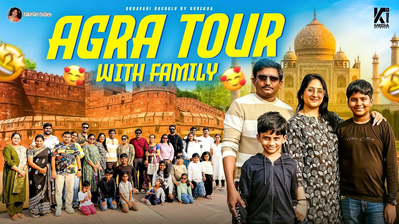 Agra Tour / Taj Mahal / Agra Fort / Funny Conversation / Delhi to Vizag Journey / Couple Photo Shoot