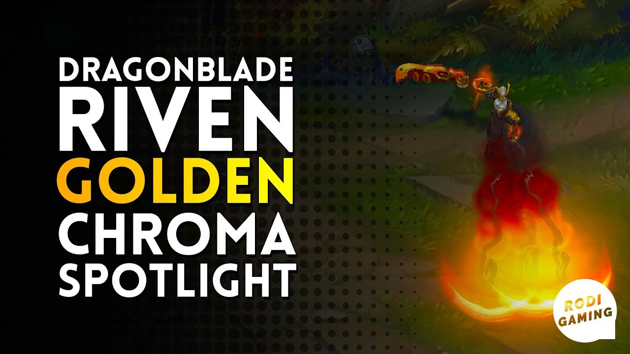 DRAGONBLADE RIVEN SKIN SPOTLIGHT - LEAGUE OF LEGENDS 