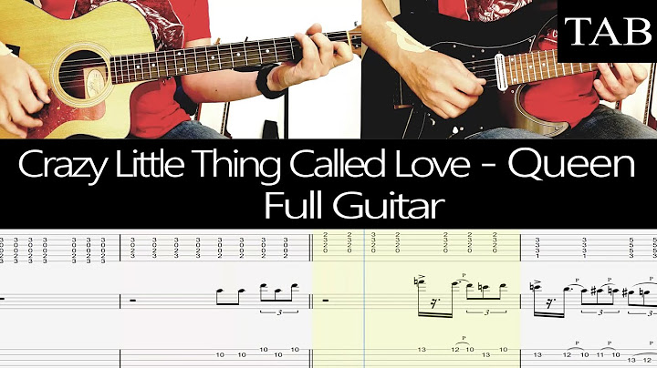 Crazy Little Thing Called Love Guitar version - Guitar performance video thumbnail