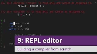 Episode 9 - A better REPL