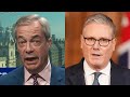 ‘Absolute loser of a PM’: Farage hits out at Starmer for being ‘terrified’ of speaking on Iran