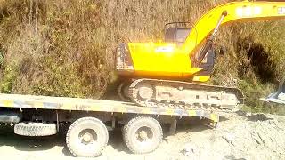 Dozer load at truck