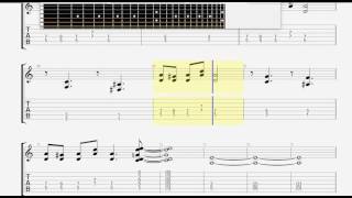 Blaze   Reach for the Horizon GUITAR TABLATURE