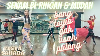 Light aerobic exercise burns belly fat BODY LANGUAGE for beginners by fesya sahara