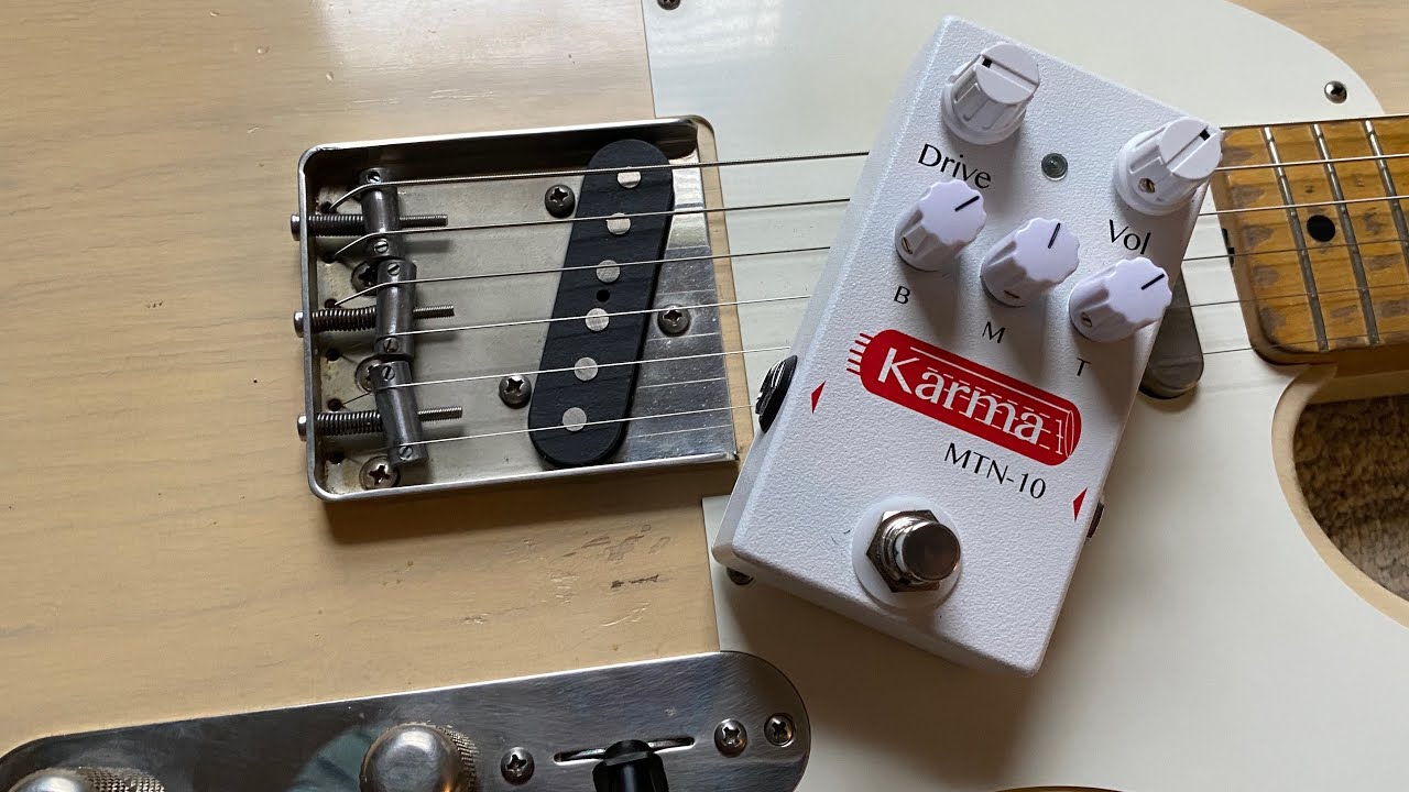 Karma Guitar Amps MTN-10 Overdrive Pedal | Effect Pedals | Ploutone