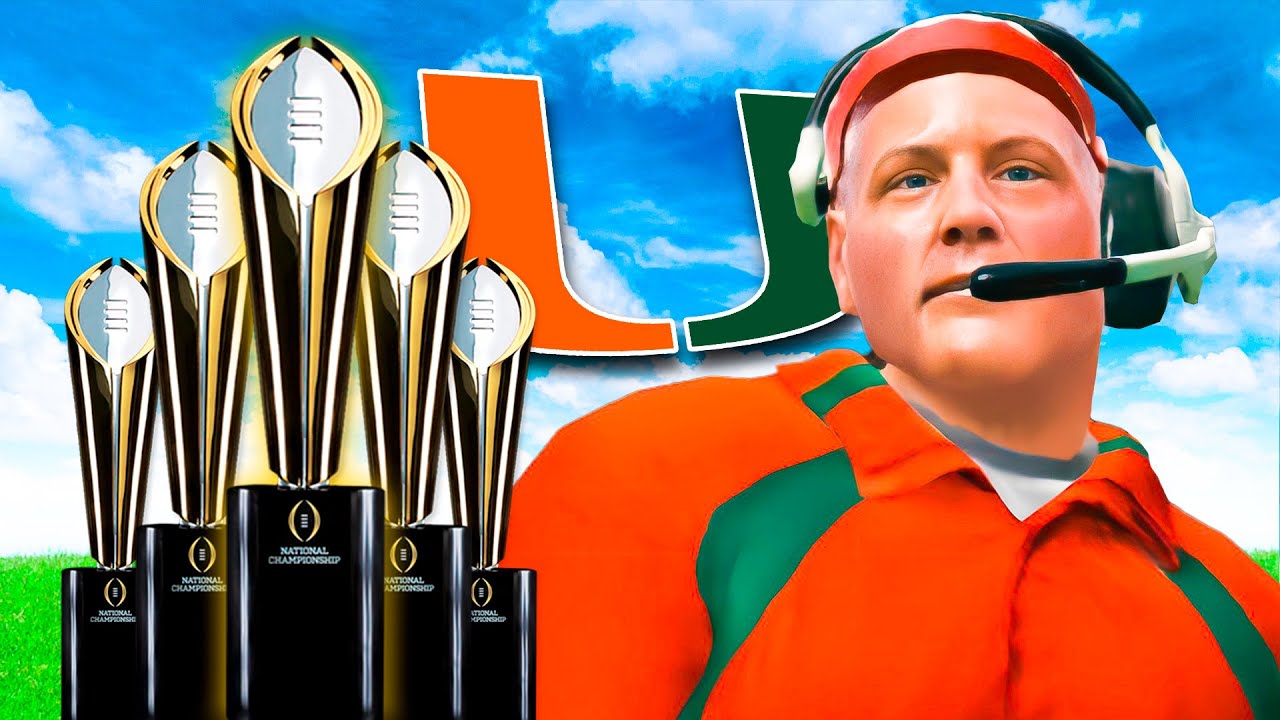 20 Year Rebuild Of Miami In NCAA Football