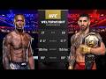 Israel Adesanya vs Ilia Topuria Full Fight - UFC Fight Of The Night