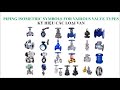 Valve types  valve symbols cc loi van v k hiu van trong bn v ng cng ngh