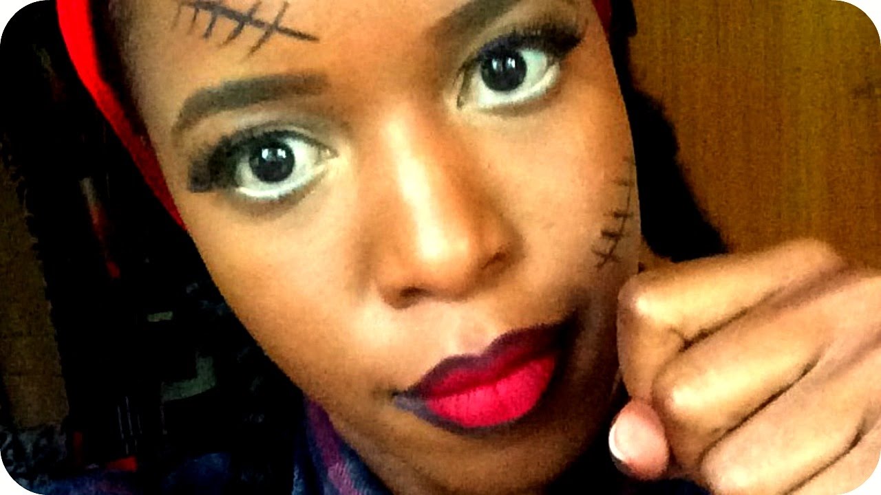 RUDE GAL IN TOWN! MAKEUP TUTORIAL| HALLOWEEN INSPIRED/Shaunz World