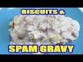 Glorious SPAM Gravy and Biscuits!! - Processed MEAT GRAVY?!?