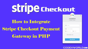Stripe Checkout Integration in PHP