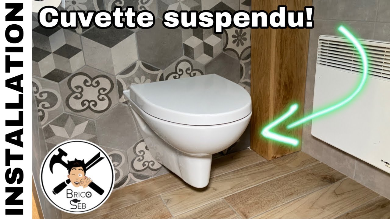 Comment installer un WC suspendu ? - iSi-Bricole