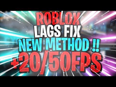 Roblox Fix Lags Increase Fps Easy New Method 2020 Youtube
