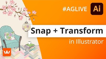 Snap, Collide, Orient and Transform in Adobe Illustrator with #AGLIVE