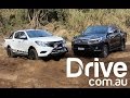 Mazda BT-50 v Toyota HiLux Review | Drive.com.au