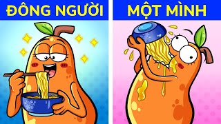 Con Gái Khi Ở Nơi Công Cộng vs Khi Ở Một Mình | Tình Huống Và Thất Bại Quen Thuộc Hài Hước