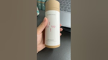 Kraft paper tube with custom design label sticker #boxpackaging #kraftpaper #papertube