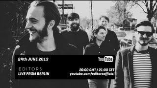 Editors - Live from Berlin