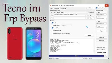 Tecno in1 Frp Bypass UMT Final Solution 100% Working 2021