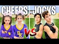 Cheerleaders vs JOCKS! Boys vs Girls games