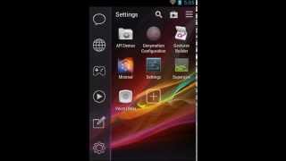 Xperia theme for android phone screenshot 4