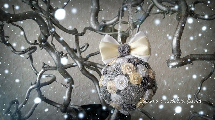 Christmas tree toy DIY / Новогодняя игрушка на елку своими руками,Tannenbaumschmuck