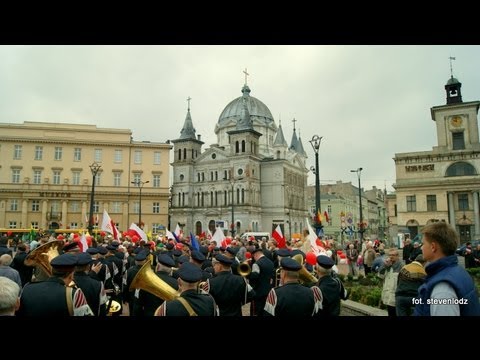 1 MAJA w Łodzi - Manifestacja na pl. Wolności - Festyn na Staromiejskim Rynku