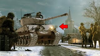 BATTLE of the BULGE is SCARILY REALISTIC in this WW2 RTS | Gates of Hell Lib DLC USA Skirmish #4
