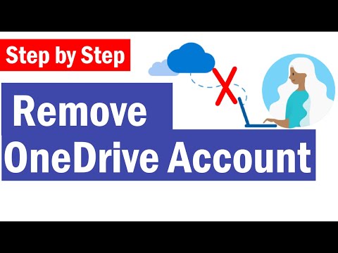 Video: Cum deconectez un cont OneDrive?