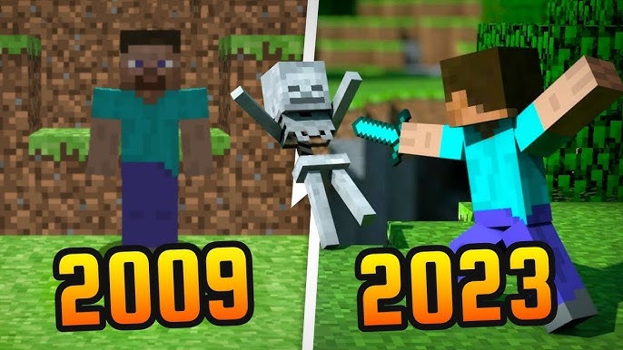 Minecraft 2023 vs Minecraft 2011😢💔 #minecraft #minecraftlatam