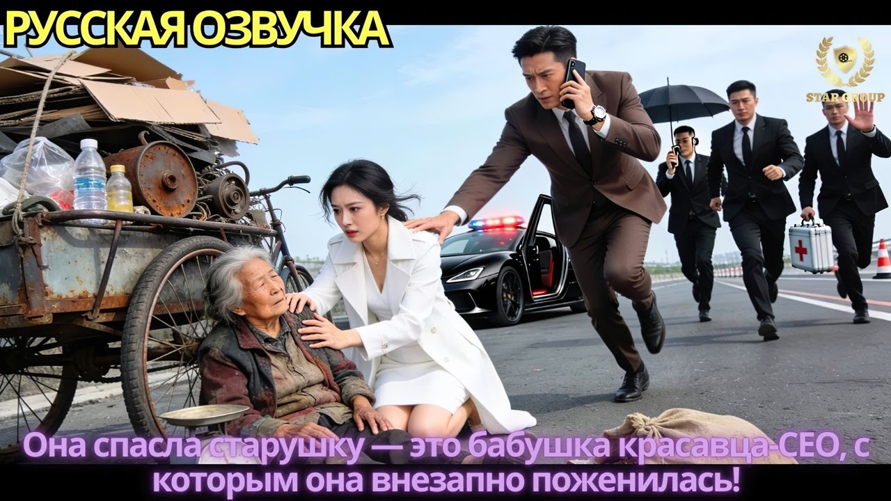 Она спасла старушку — это бабушка красавца-CEO, с которым она внезапно поженилась!