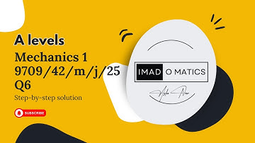 9709/42/M/J/25 | Q6 | A levels M1 | May June 2025 | KINEMATICS  | Variable Acceleration