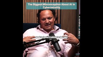 🔐 The biggest misconception about AI in cybersecurity?