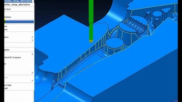 PowerMILL High Speed Machining Vertical Swarf