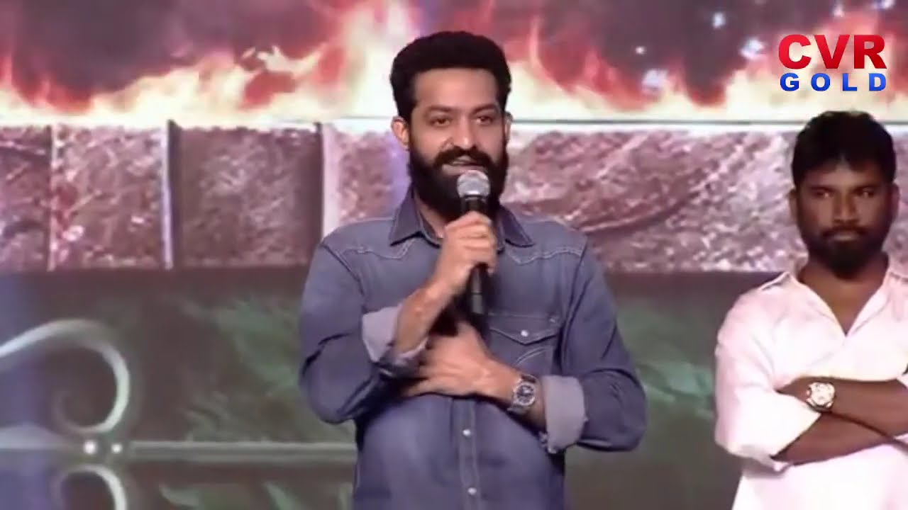 Man of Masses NTR Speech at Kantara Chapter 1 Pre-Release Event | Rishab Shetty | Rukmini | CVR GOLD