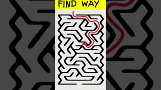 find way maze puzzle game #shorts @sugistories screenshot 5