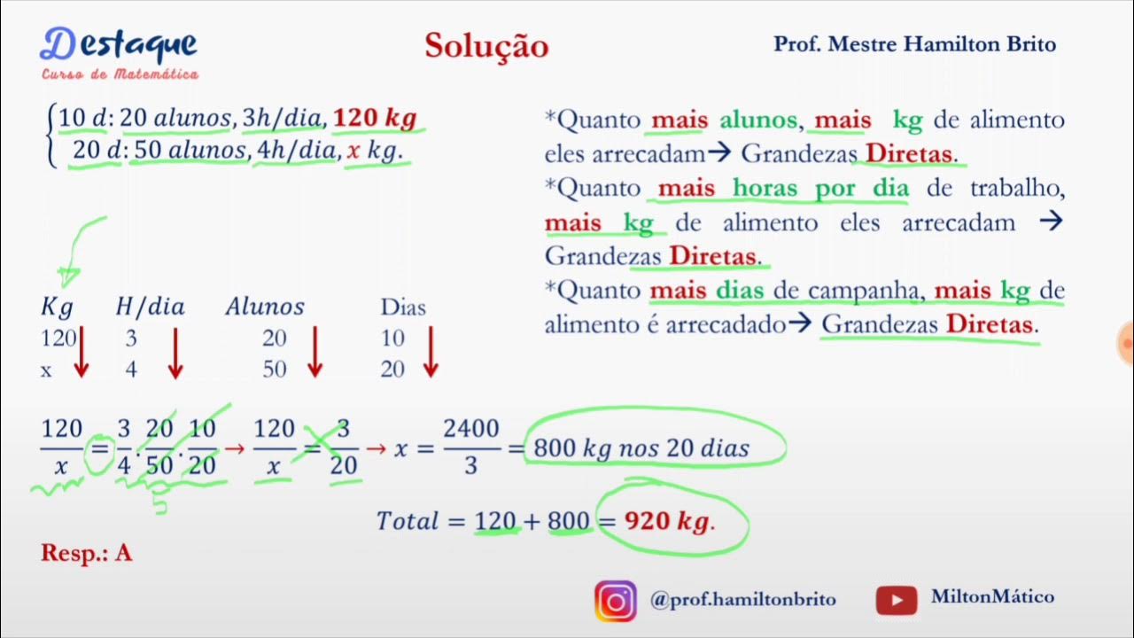 Razão, Proporção, Grandezas Diretas e Inversas, Regra de Três. YouTube Razão, Proporção, Grandezas Diretas e Inversas, Regra de Três. YouTube