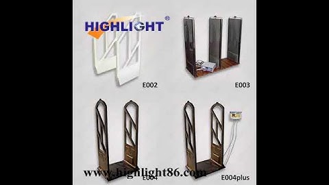 All kinds of EAS supermarket anti shoplifting alarm system