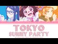 Tokyo Sunny Party | Hiyori, Juri &amp; Chizuru | Full ROM / KAN / ENG Color Coded Lyrics