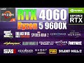 RTX 4060 + Ryzen 5 9600X : Best Budget Combo in 2025? 15 Games Tested